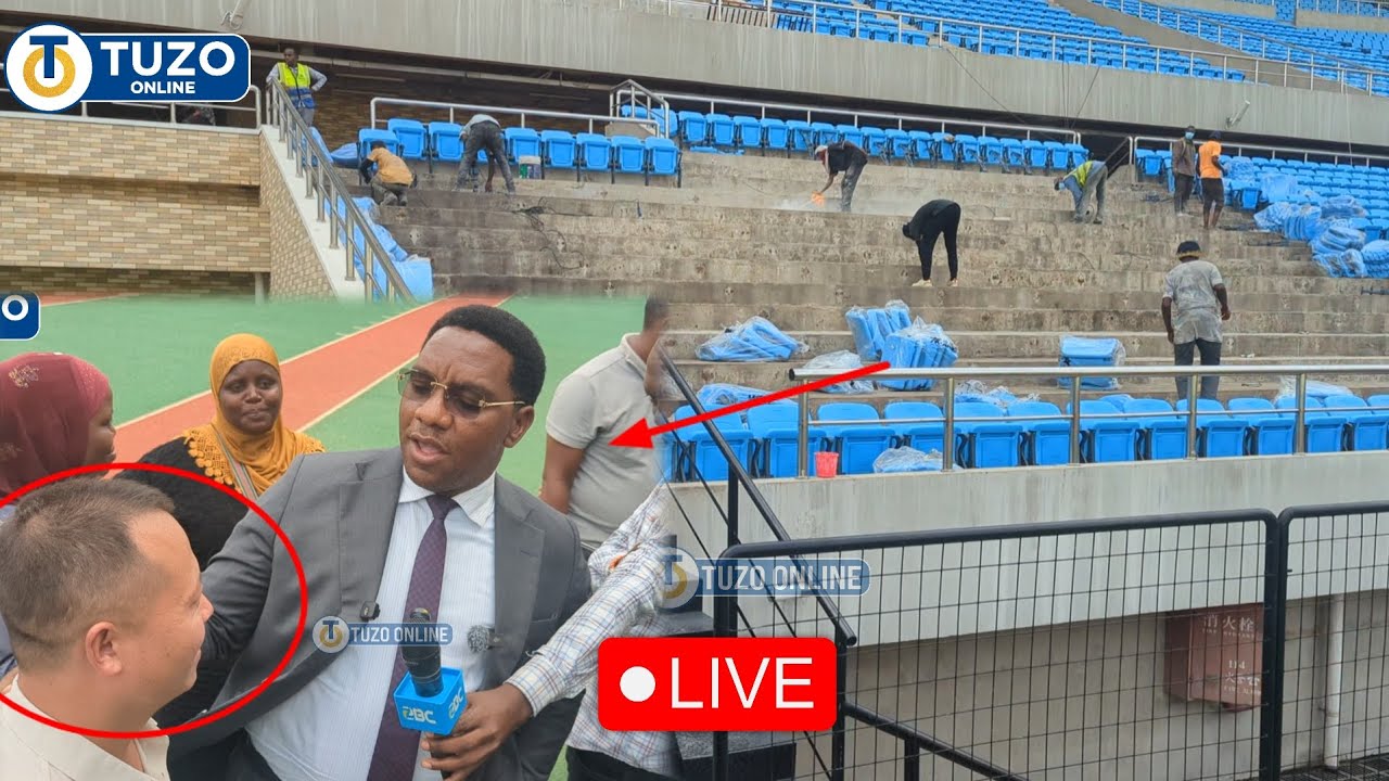 🔴LIVE_Waziri Makonda Amuwashia Moto Mkandarasi Ukarabati Uwanja Wa Mkapa 