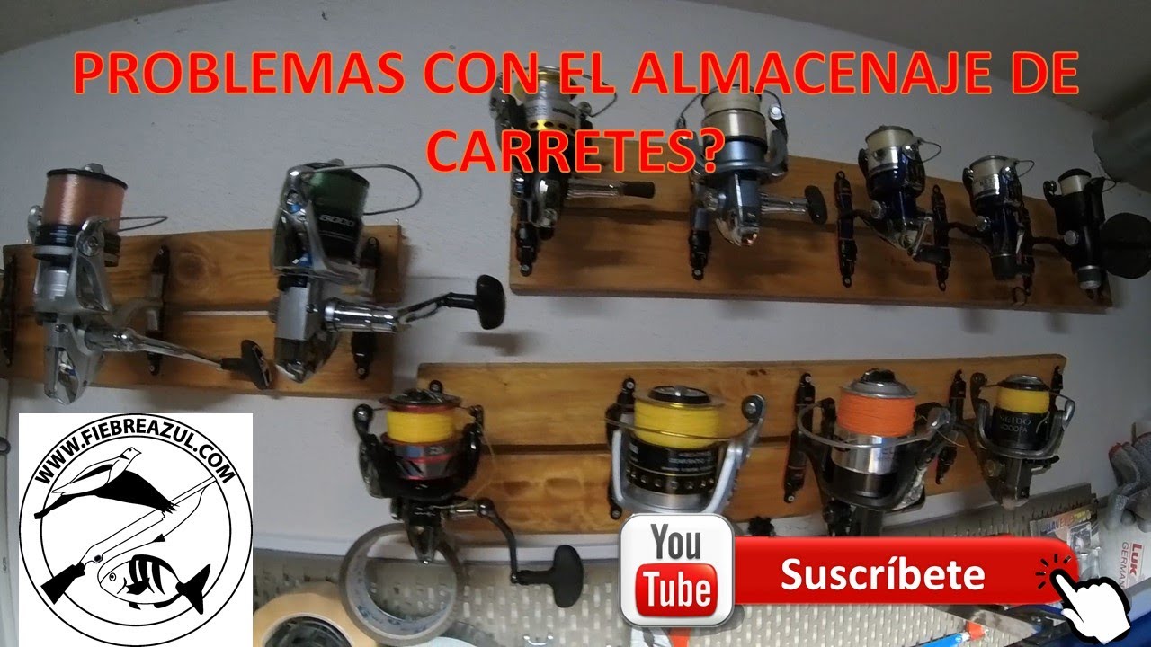 COMO HACER UN SOPORTE PARA CARRETES?