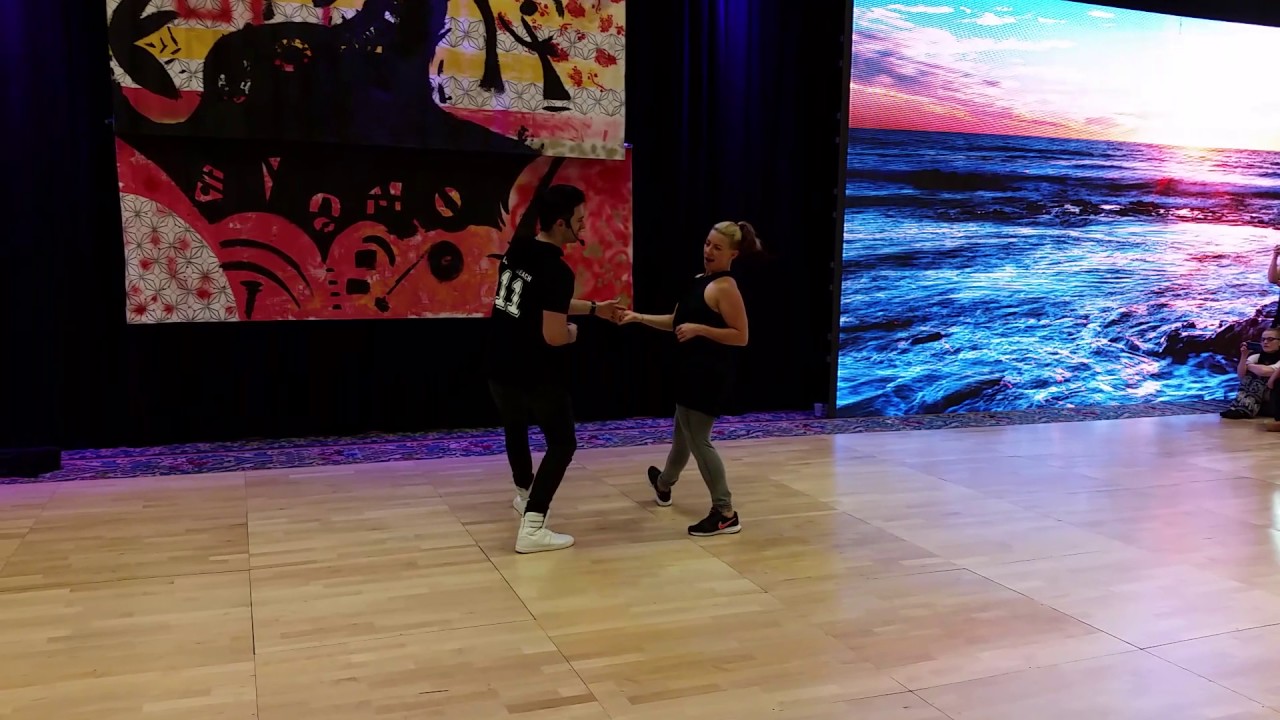 SwingDiego 2017 Jordan and Tatiana Workshop - Hitch Step