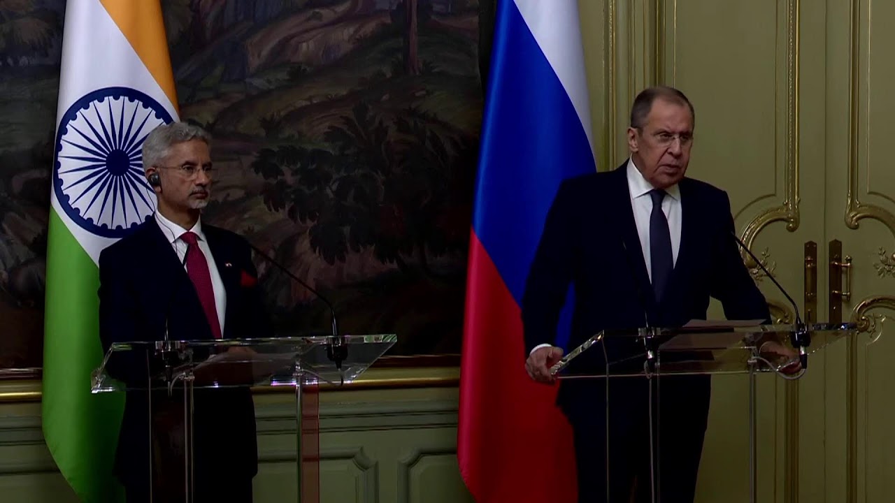 EAM: Press Conference with FM Sergey Lavrov of Russia (December 27, 2023)