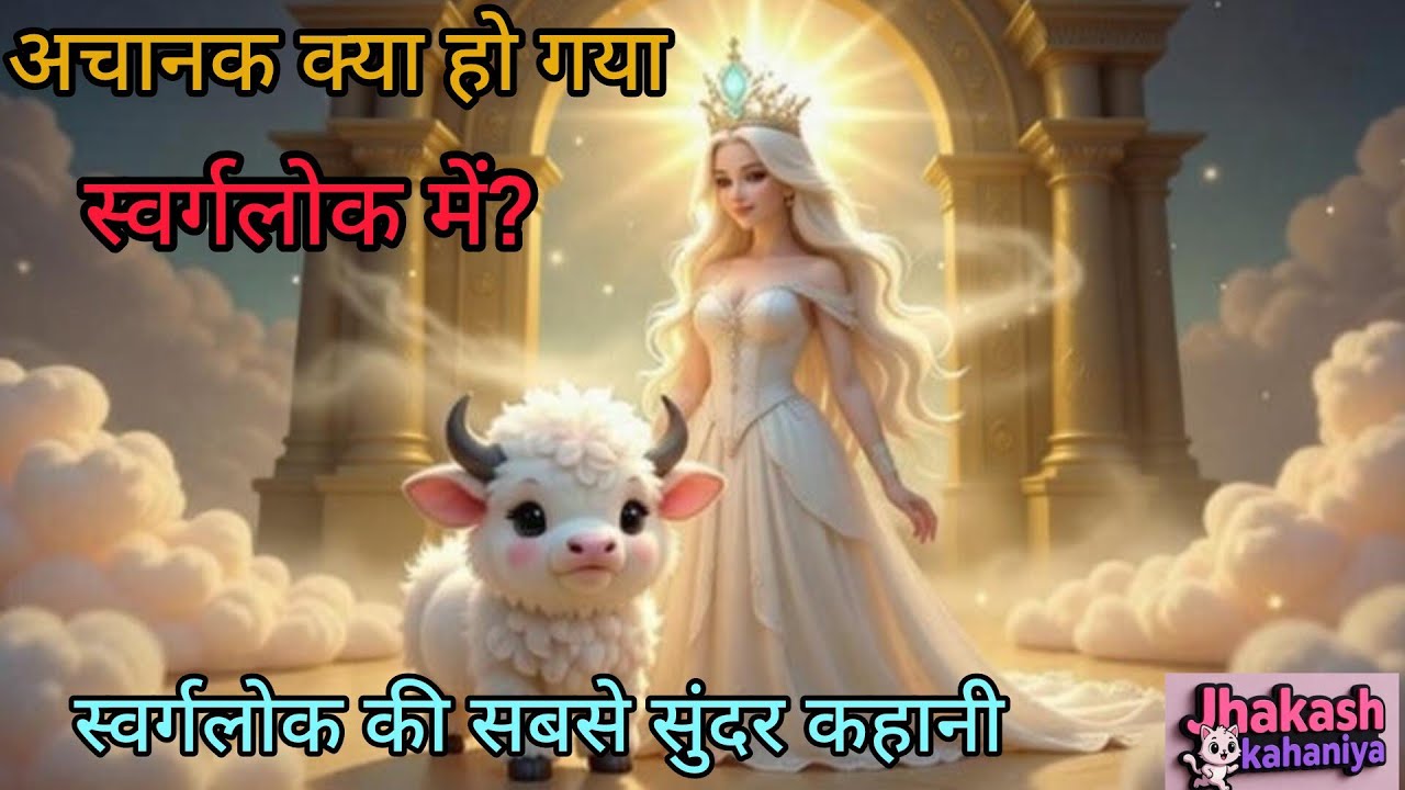“स्वर्गलोक की रानी और जादुई बछड़ा |  Moral Story | Magical Hindi Kahani” #kidsstory #cartoon  
