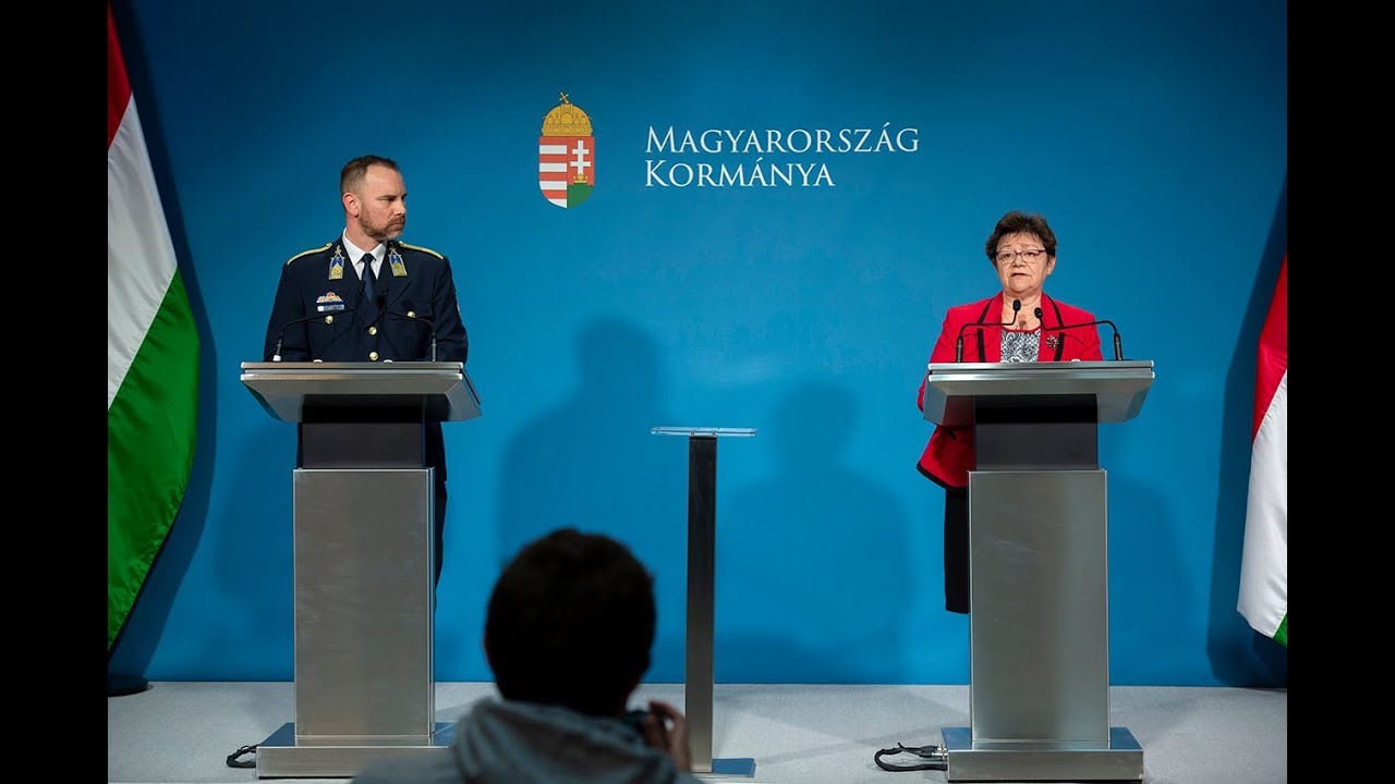 Az operatív törzs sajtótájékoztatója (2020. március 17.)