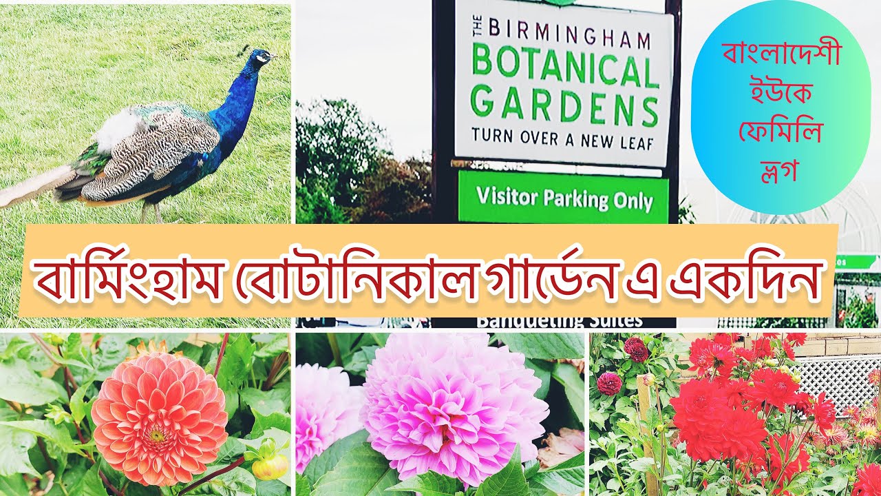 Birmingham Botanical Gardens Tour P1 : Place Review / Places to Visit in Birmingham UK /Bengali Blog