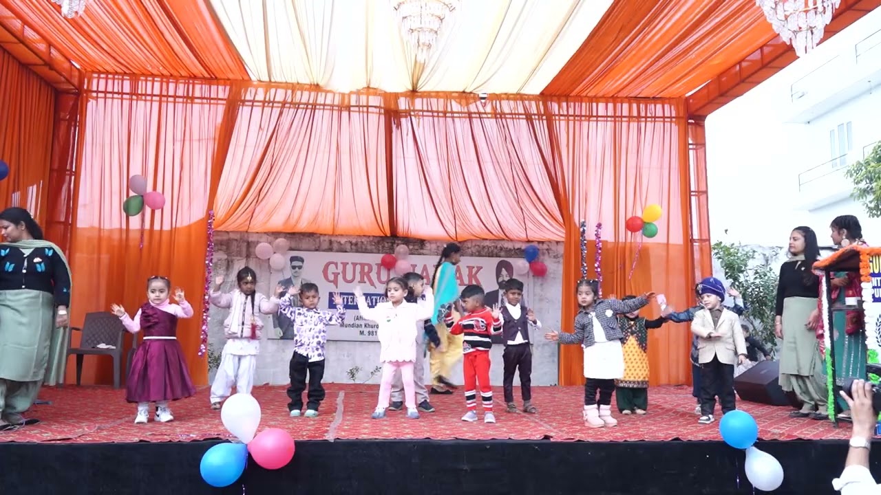 Where's theparty tonight #performance at Guru Nanak international public school Annual Function 2026