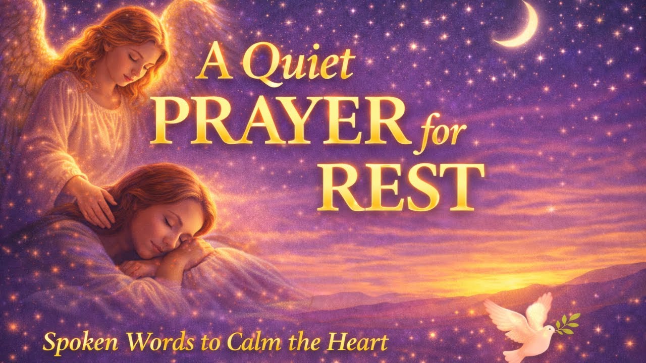 A Quiet Prayer for Rest | Spoken Words to Calm the Heart