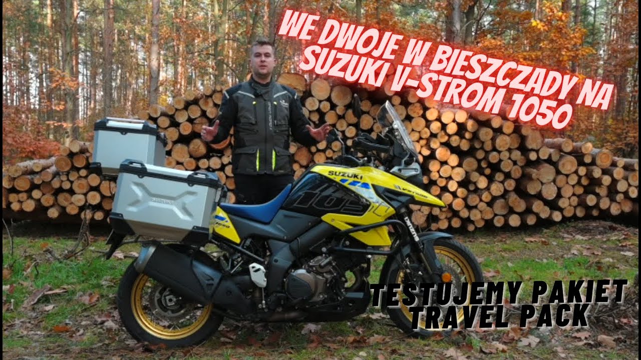 Czy warto kupić Suzuki V-Strom 1050 z pakietem Travel Pack? Sprawdzamy to podróżując w Bieszczady!