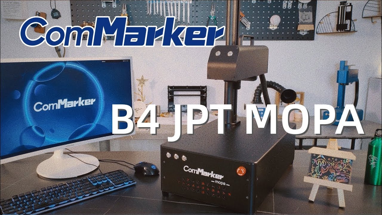 ComMarker-B4 JPT MOPA, Endless Possibility With Fiber Laser Engraving Machine