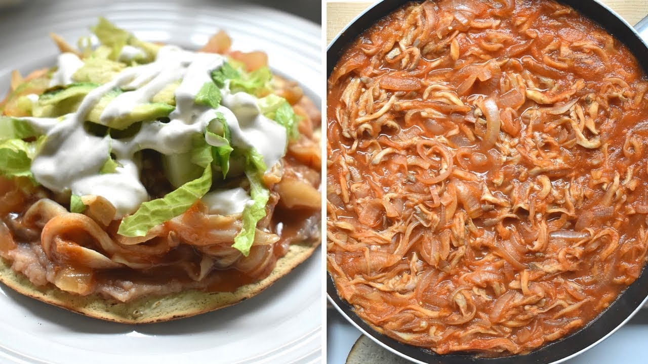 TINGA DE SETAS - VIDA VEGANA
