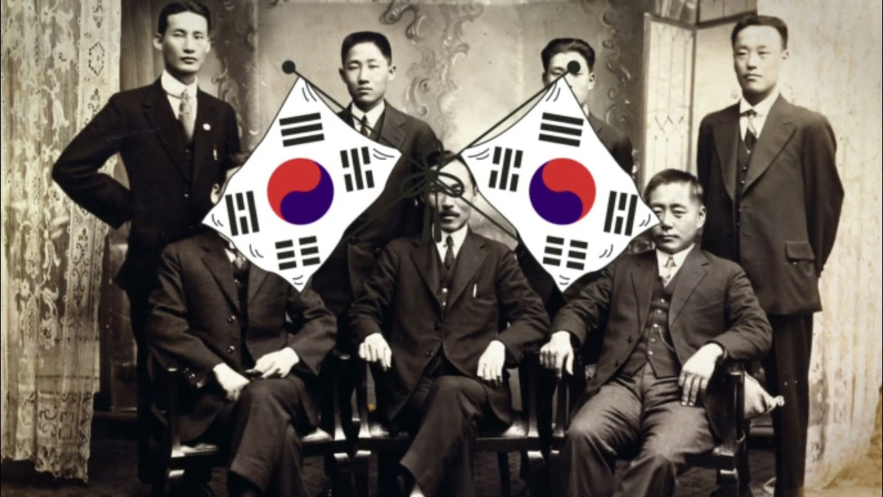 National anthem of Provisional Government of the Republic of Korea Aegukga(Auld Lang Syne)1919-1948