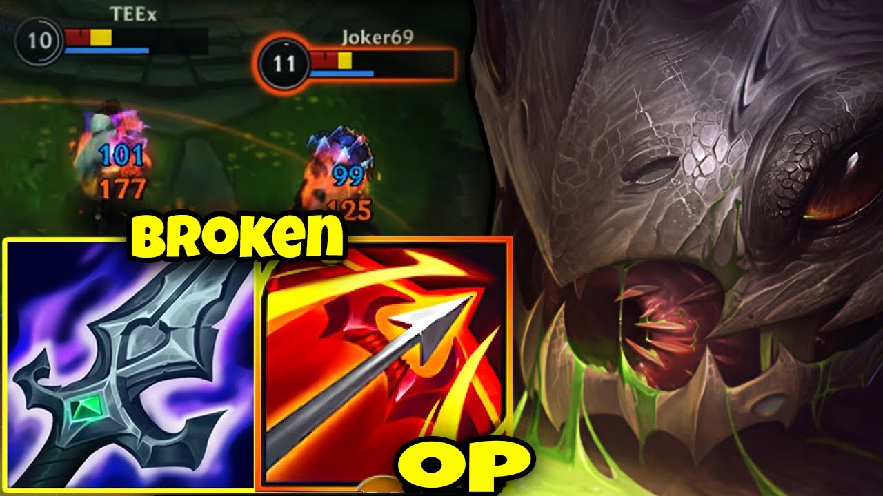 Wild Rift Kog&rsquo;Maw is OP in Dragon Lane! Best Build & Runes