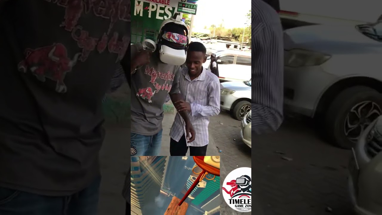 VR pranks in African #funny
