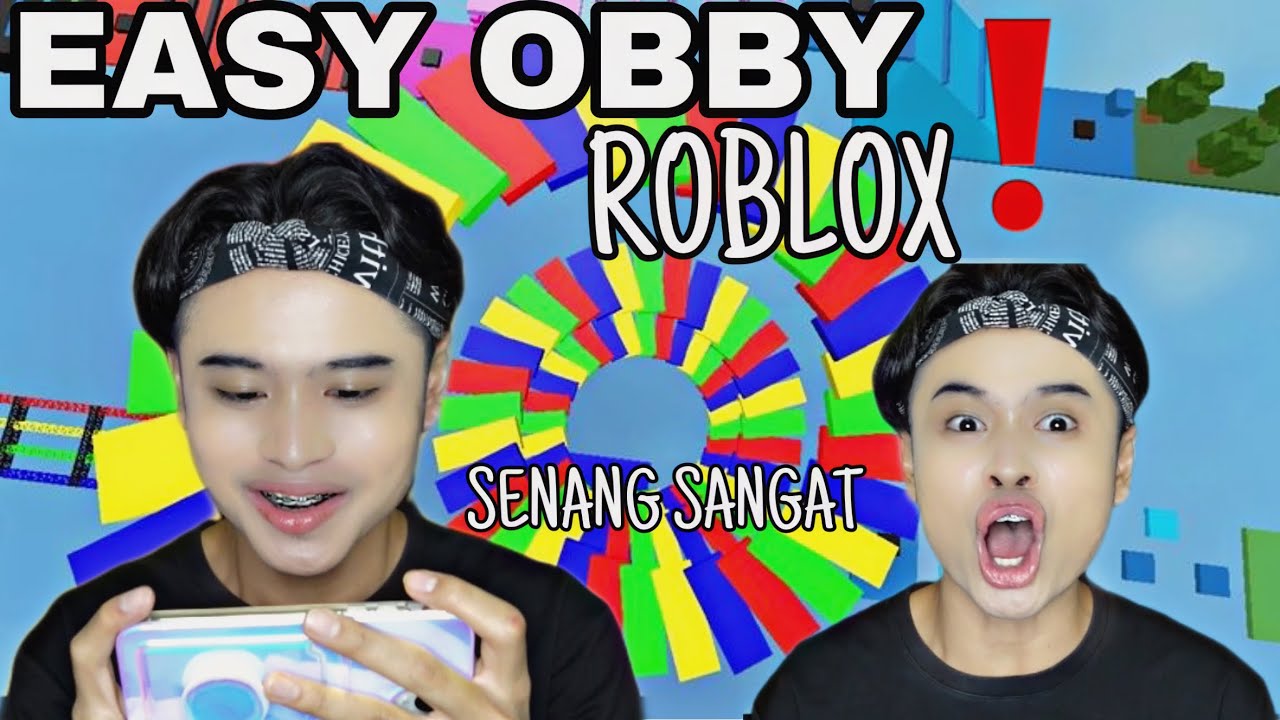 ROBLOX❗️| MAIN EASY OBBY🥲❗️| BUD4K BARU LAHIR PUN BOLEH MAIN 😱‼️