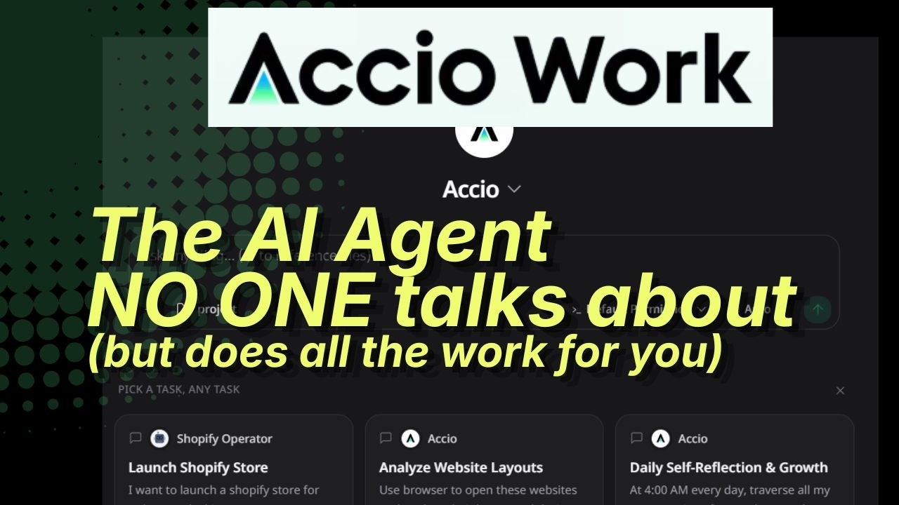 Ho automatizzato la mia attivit&agrave; con un Agente AI GRATIS: Ecco Accio Work