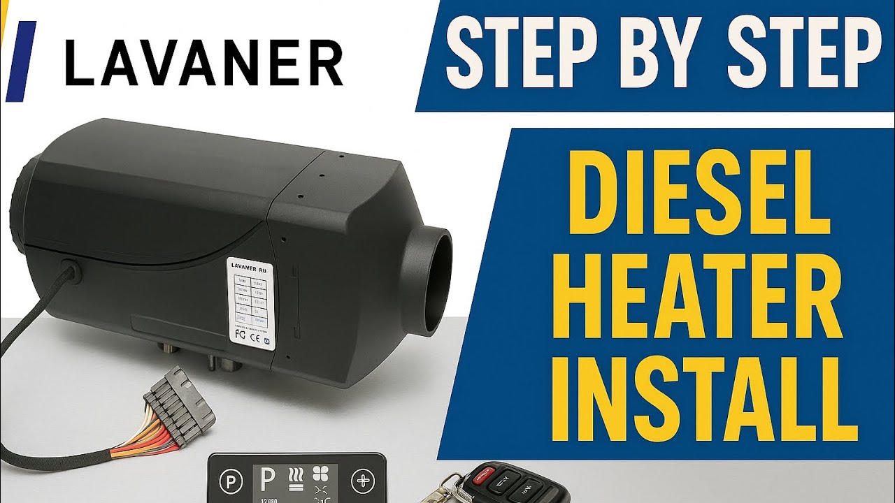 How to Install & Set Up the Lavaner Pro 2kW Diesel Heater | Step-by-Step Guide for Campers, Caravans