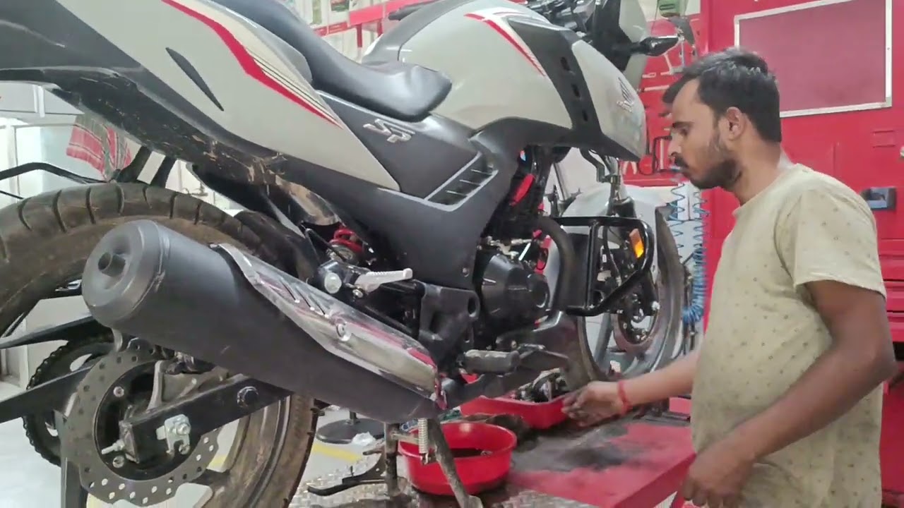 Honda Sp 160,1st Servicing