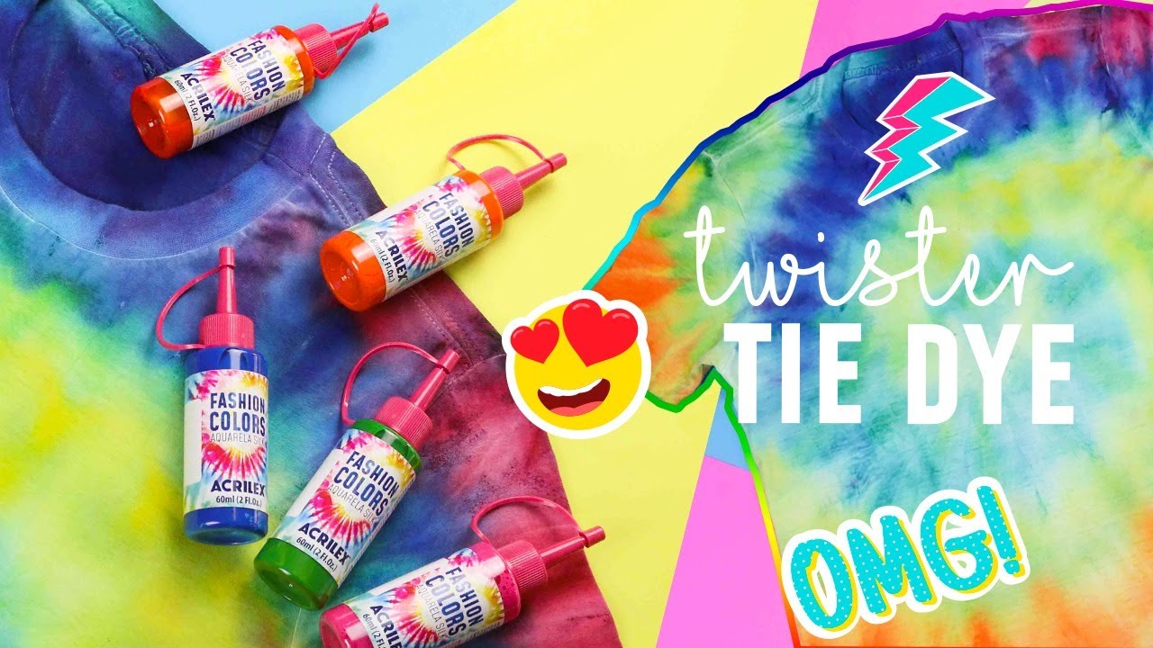 Técnicas de Tie Dye - Twister