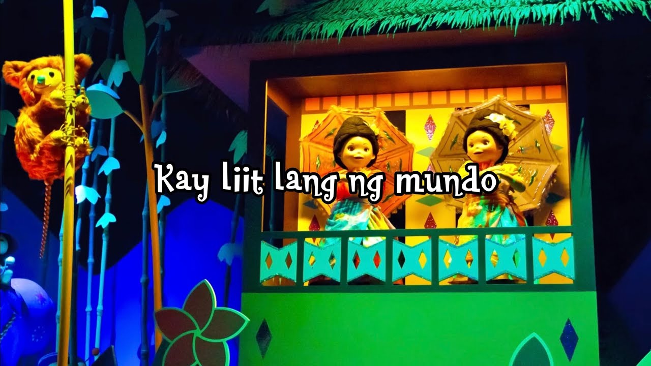 “it’s a small world” Tagalog lyrics