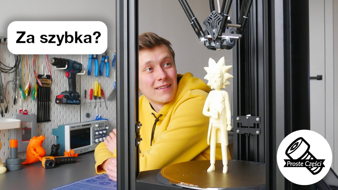Ogromna i szybka drukarka 3D od której ciężko oderwać wzrok