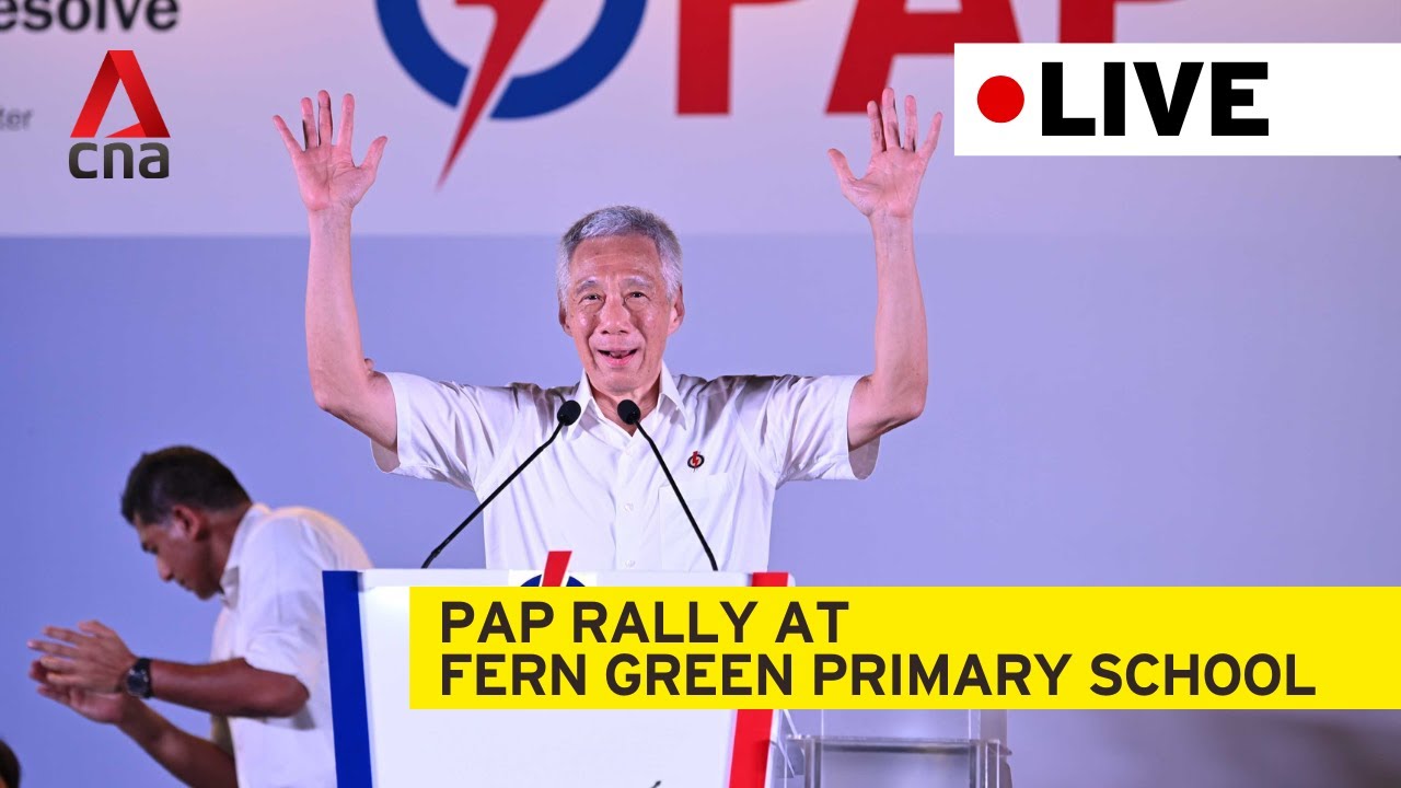 People's Action Party rally for Jalan Kayu SMC at Fern Green Primary School | Apr 27