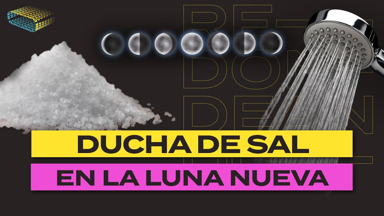 🌙 Renueva tus Energías: Ritual de la Ducha de Sal en la Luna Nueva 🌿