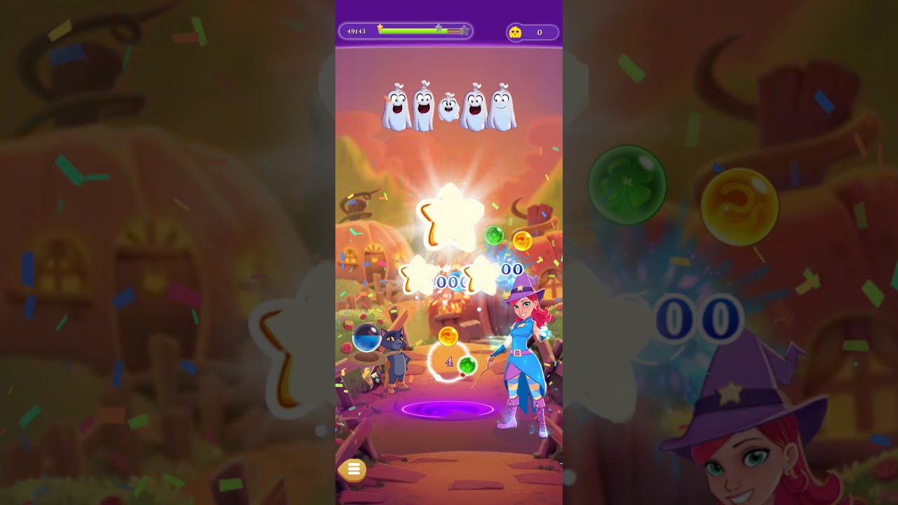 Bubble Witch Saga 3 - Level 201 - 220 Gameplay# 🆙️