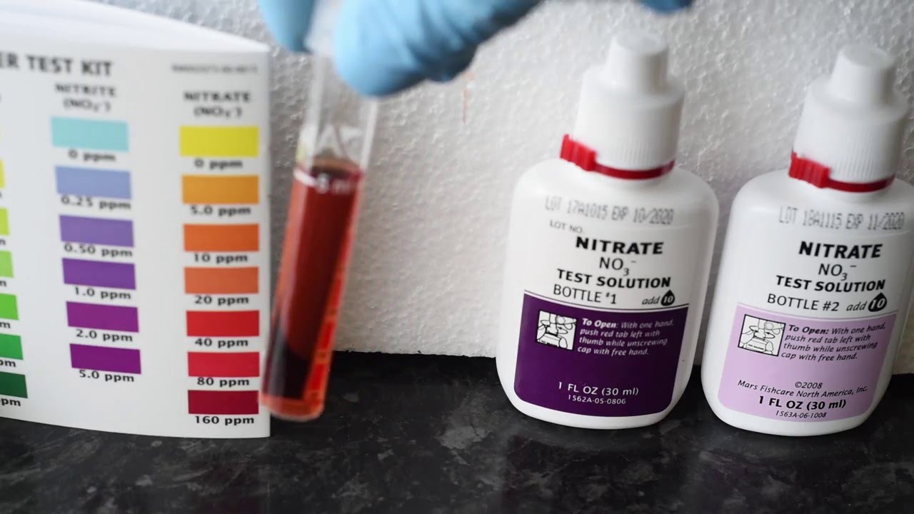 Test kropelkowy NO3 firmy API - Azotany w akwarium