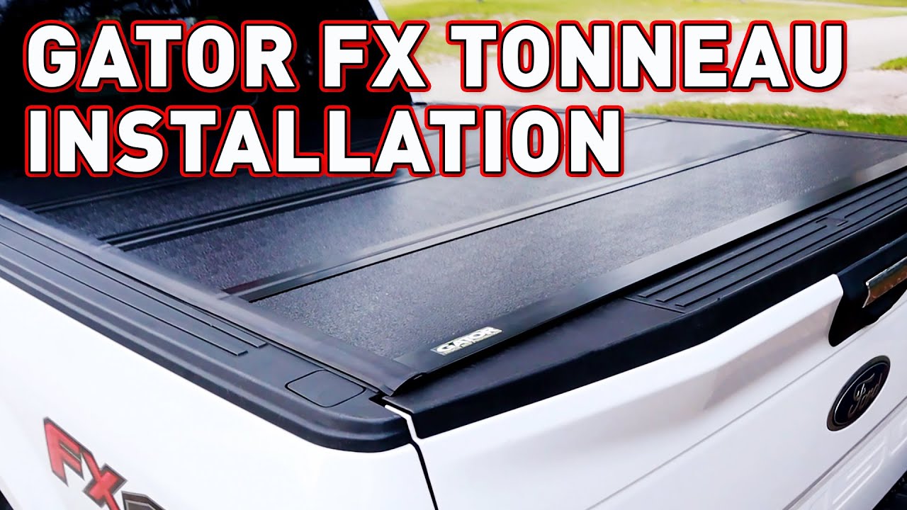 Установка жесткой складной тонны Gator FX на Ford F150