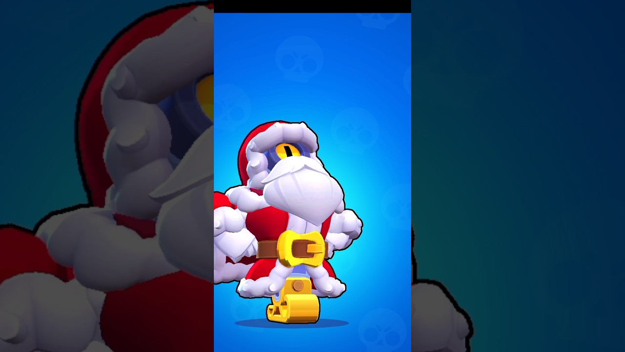 Santa Stu kupiony za 149 gems + legendarny star drop #gaming #brawlstars #supercell #brawlstar #bs