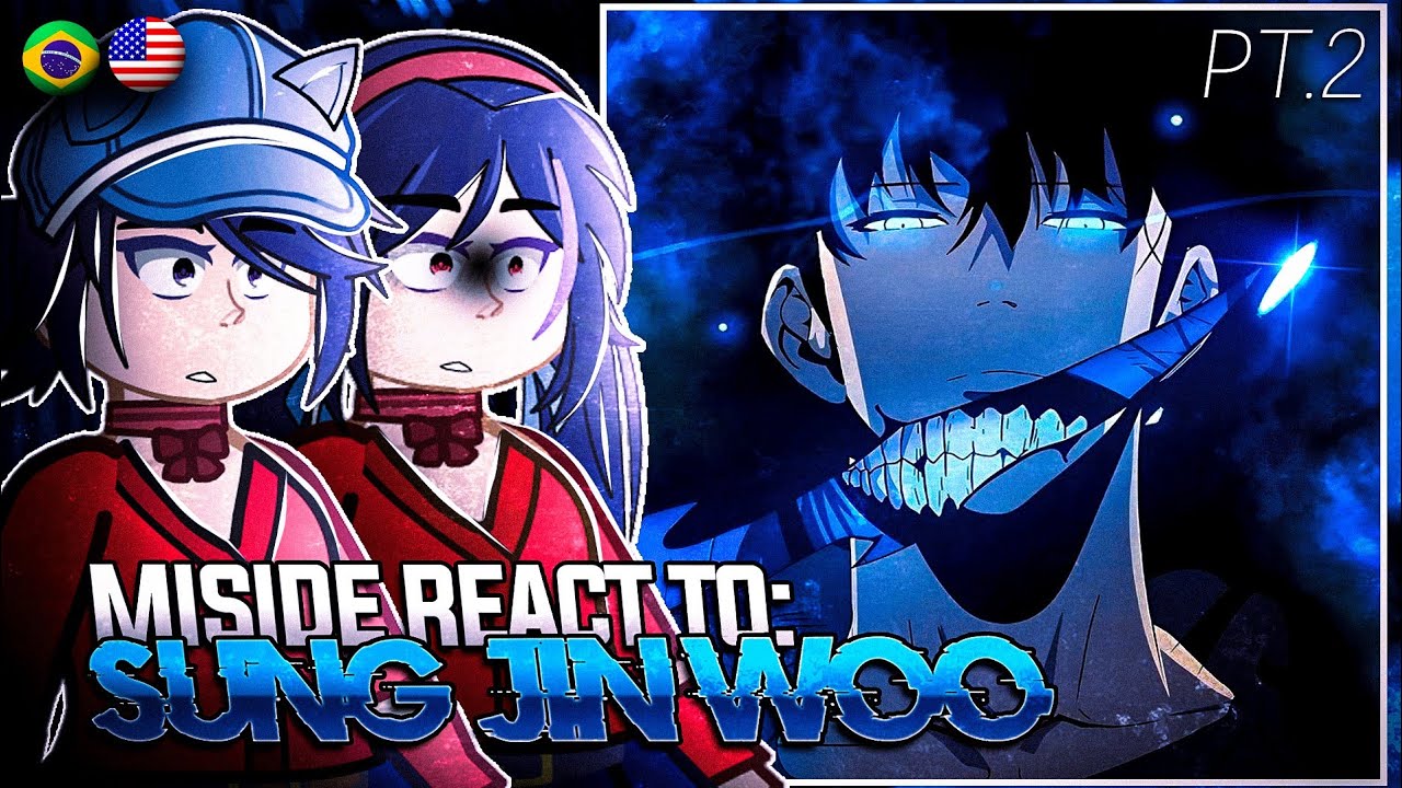 MiSide React To Sung Jin woo | Solo Leveling | Player As Sung Jin Woo - GC 🇺🇸/🇧🇷