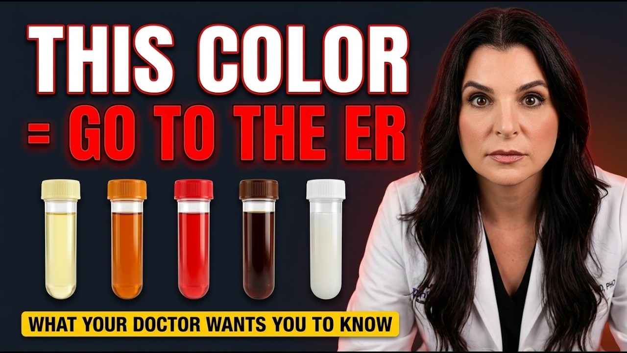 This Urine Color Means Go to the ER Right Now