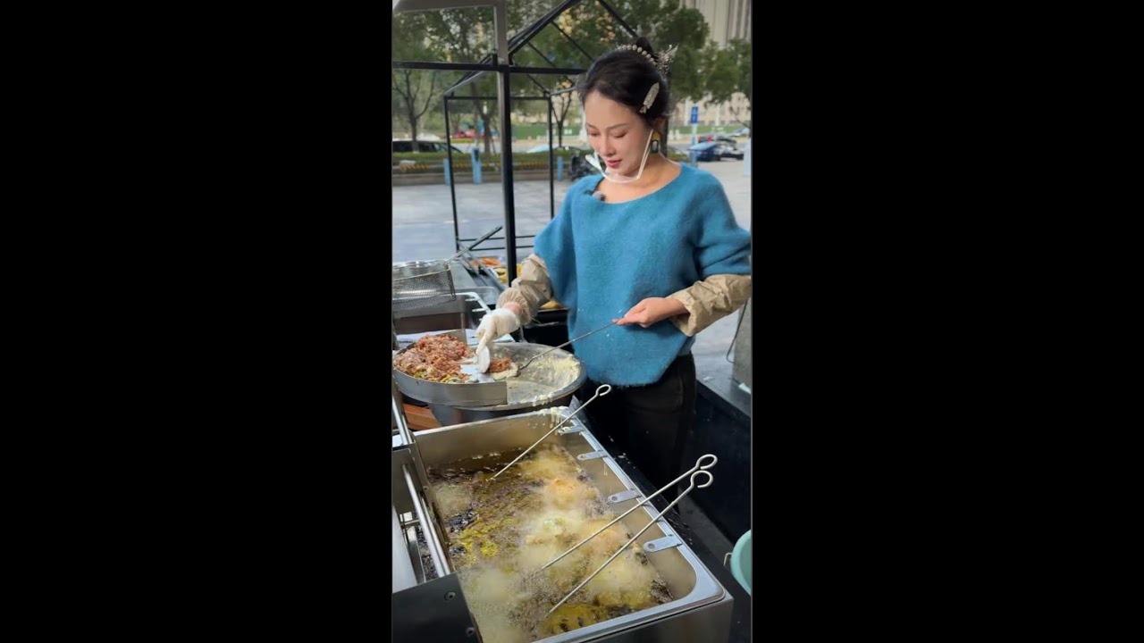 ♥️LIVE ♥️ Chinese street food💗