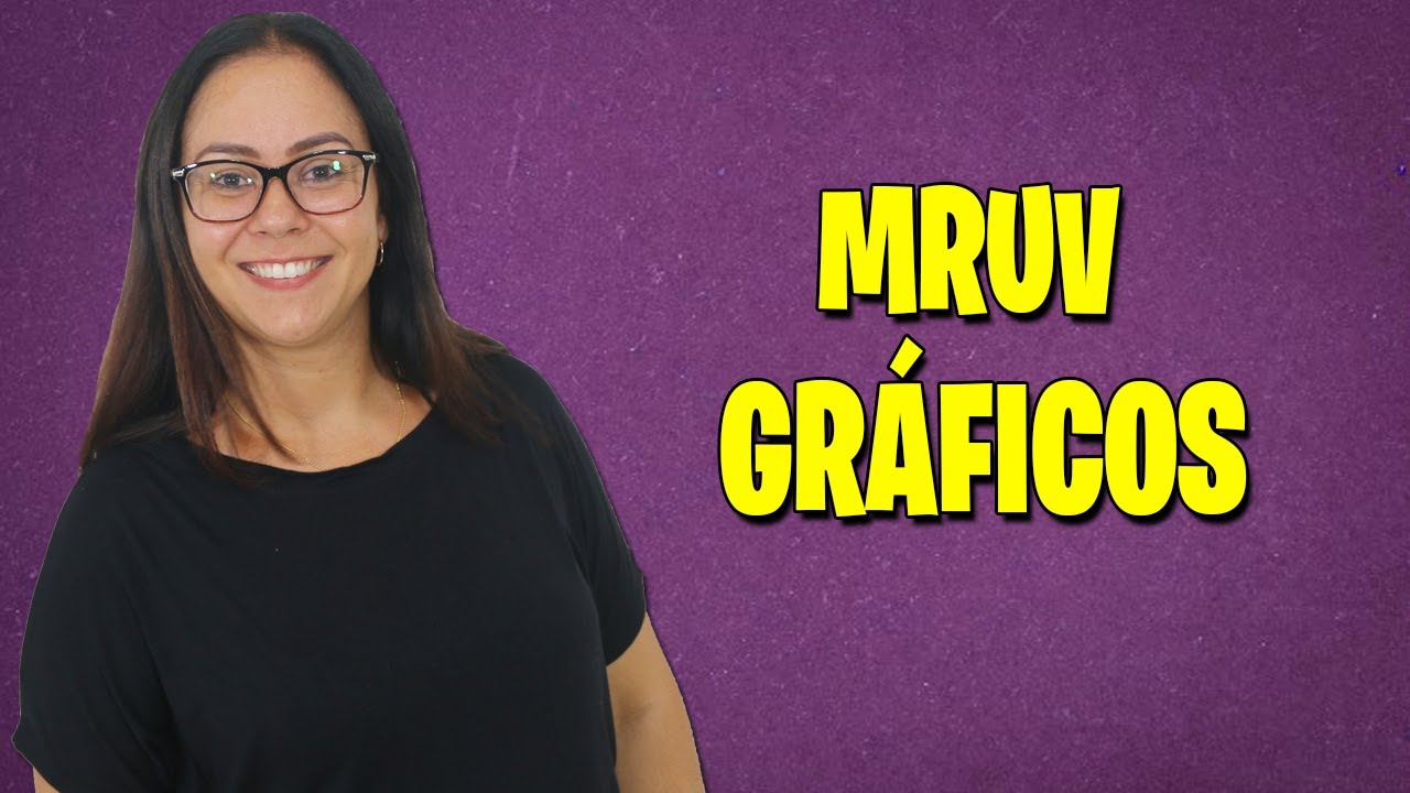 GRÁFICOS DE MRUV - CINEMÁTICA - Prof. Mérion
