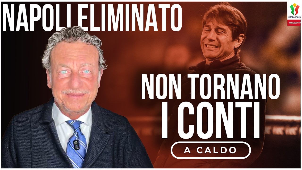 NAPOLI-COMO 7-8 (d.c.r.): FABREGAS ELIMINA CONTE, MA L'ARBITRO...