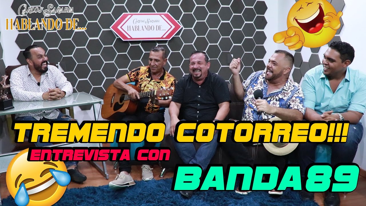 Carlos Sarabia, hablando de... - Entrevista con Banda 89