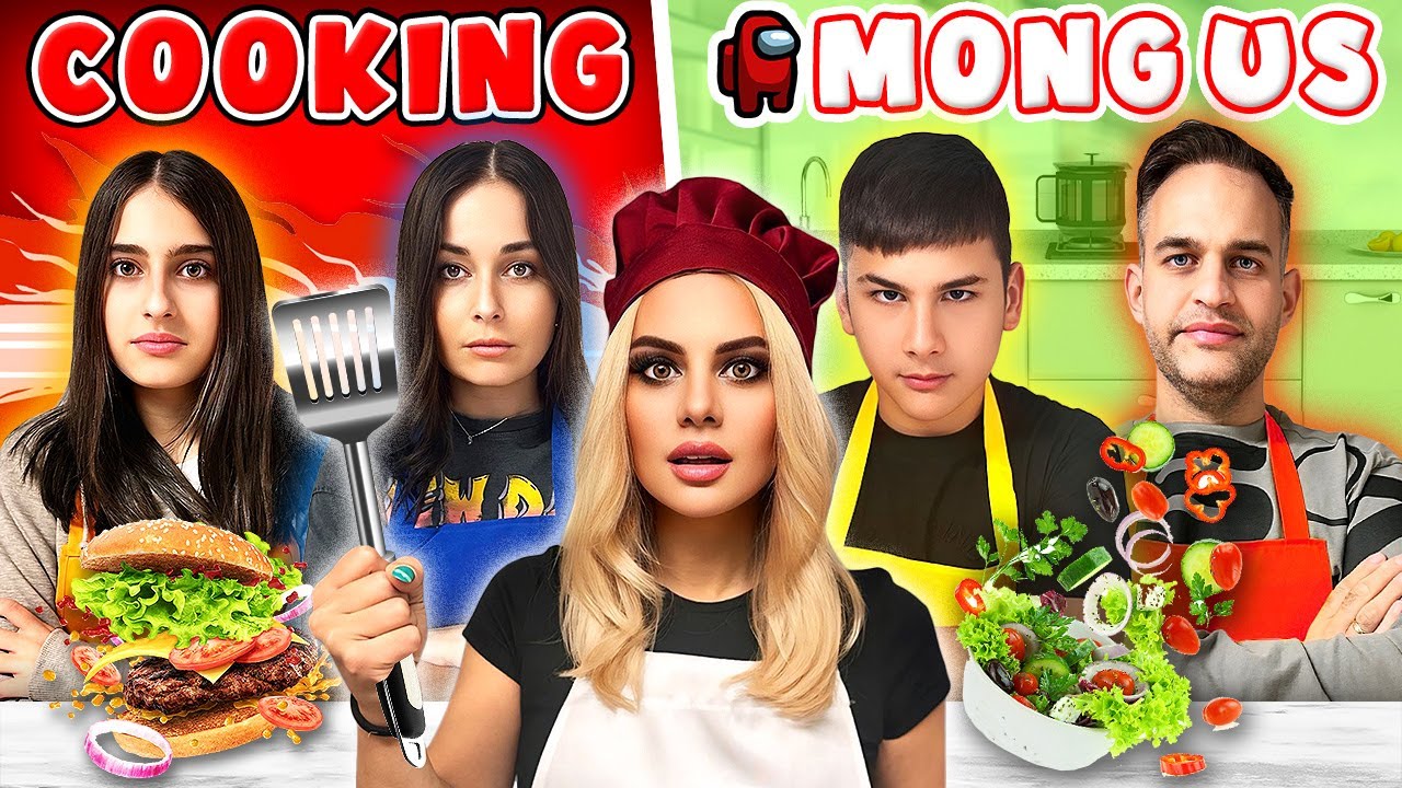 COOKING AMONG US ΣΤΗΝ ΠΡΑΓΜΑΤΙΚΗ ΖΩΗ 2 !
