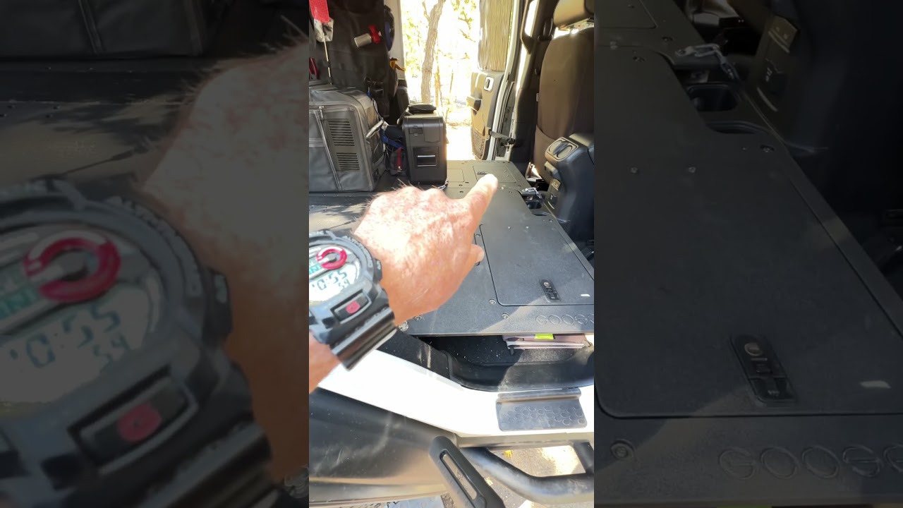 Платформенная система Goose Gear, установленная на Jeep Wrangler JL.