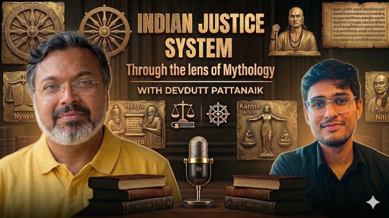 Understanding Indian Justice System through Mythology | Featuring Devdutt Pattanaik ⁨@devduttmyth⁩
