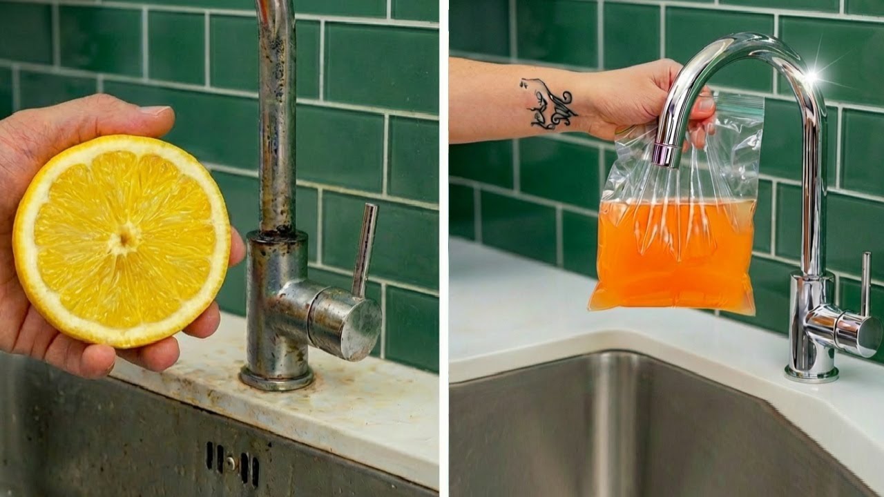 Chemical Free CLEANING Hacks for a Sparkling Bathroom and Tidy Home