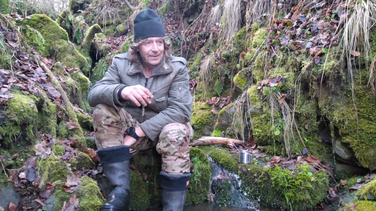 ...únorový sestup minikaňonem 💦🌳🌲🔥☕🦅🐦‍⬛