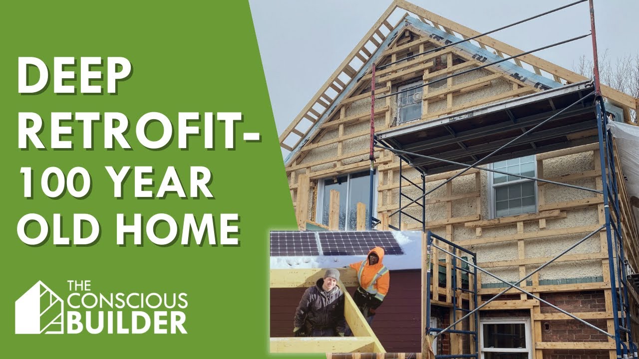 100 year old home deep retrofit - efficiency, comfort and curb appeal