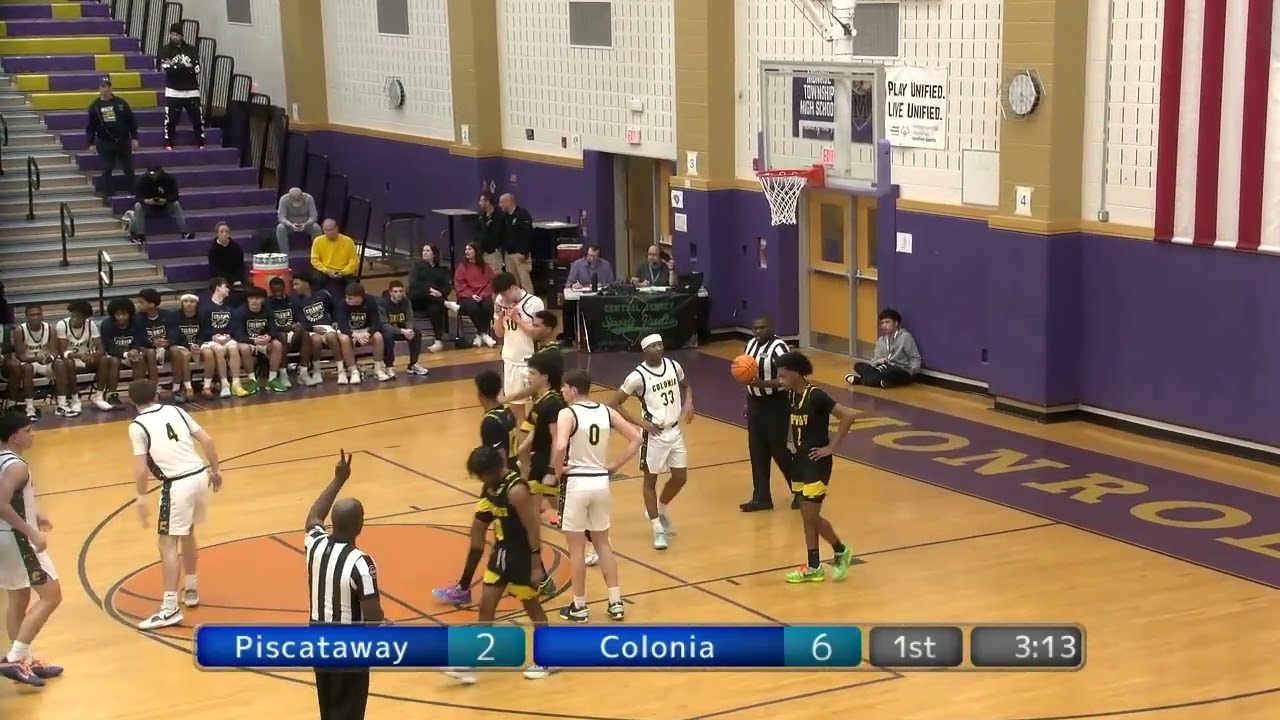 GMC Semifinal Boys Basketball | Colonia vs Piscataway | February 18, 2026
