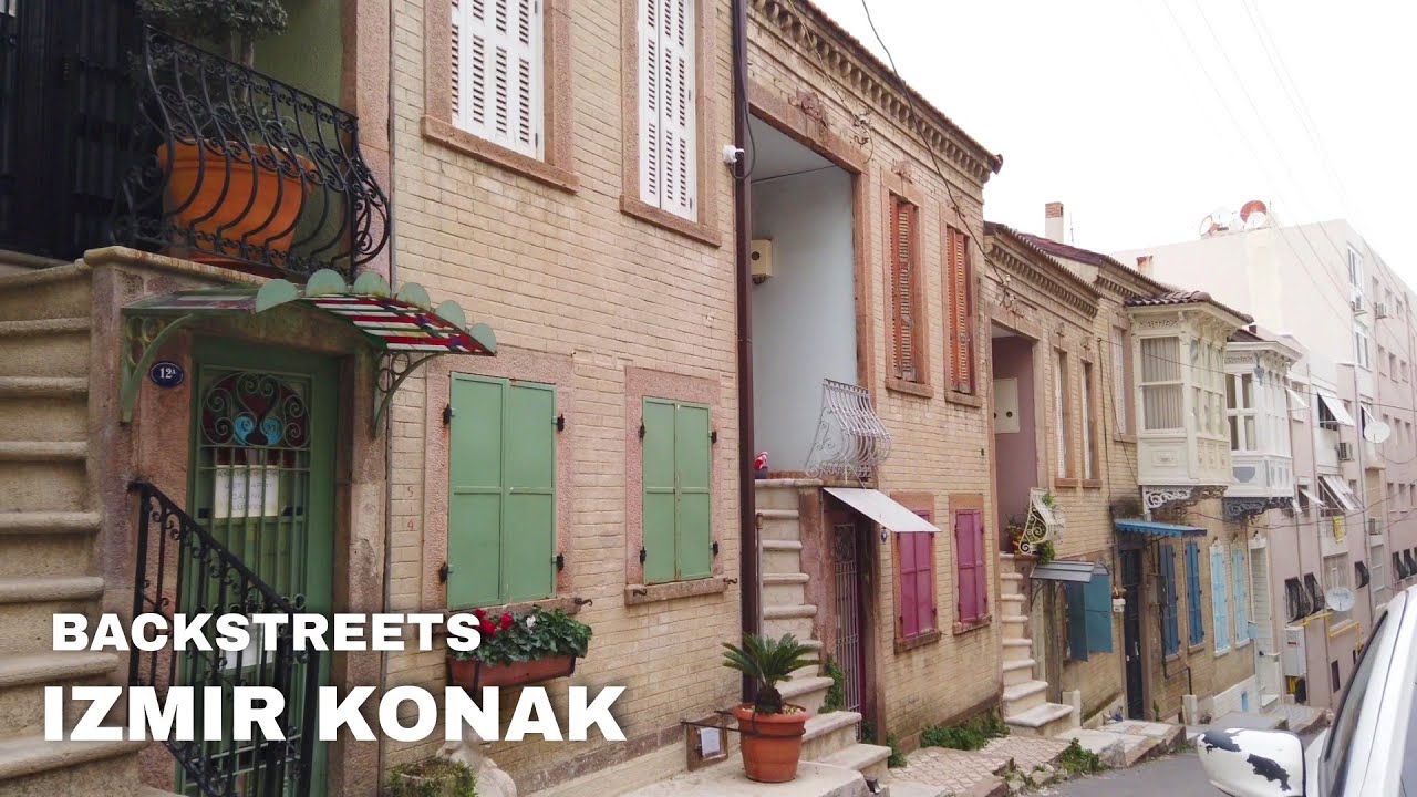 Izmir Walking Tour: Mithatpaşa Neighborhood Back Streets in Konak | Turkey 2022 [4K]