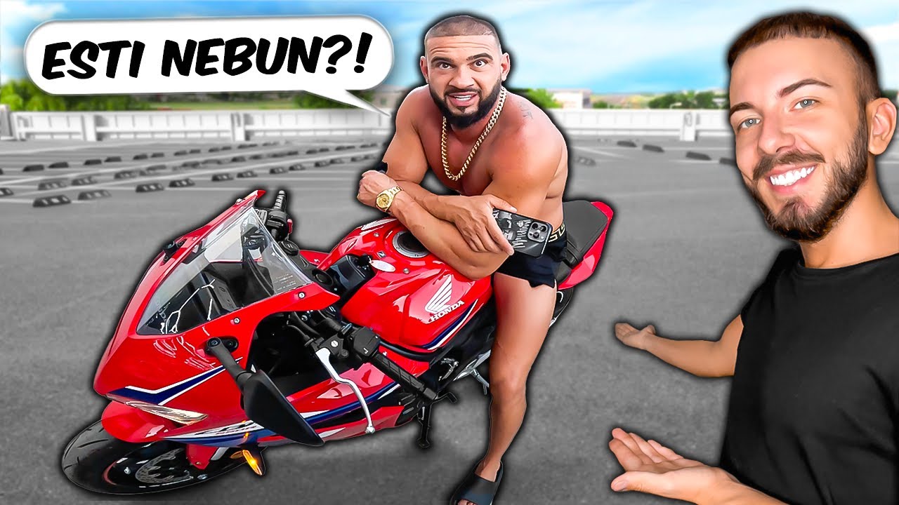 DORIAN POPA PE NOUA MEA MOTOCICLETA