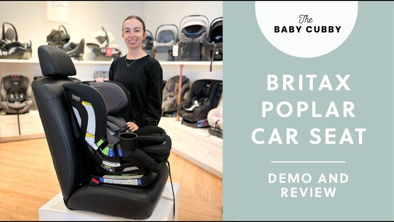 Демонстрация и обзор детского автокресла Britax Poplar Convertible | Как установить детское авток...