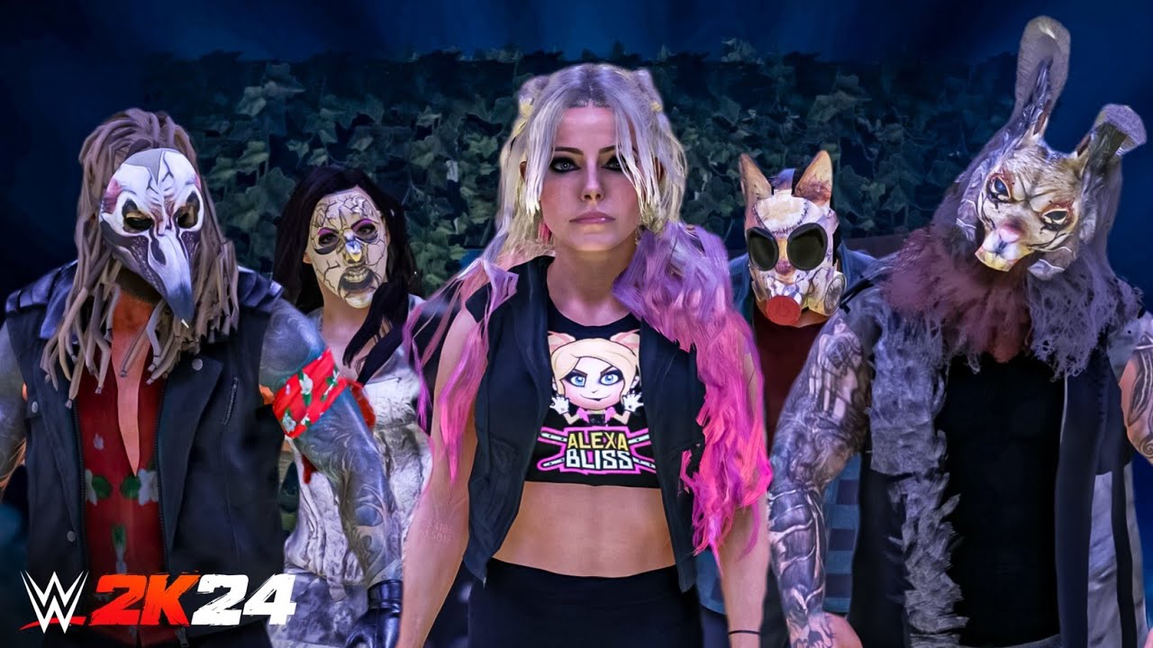 Как Алекса Блисс вернётся в WWE в 2024 году | WWE 2K24