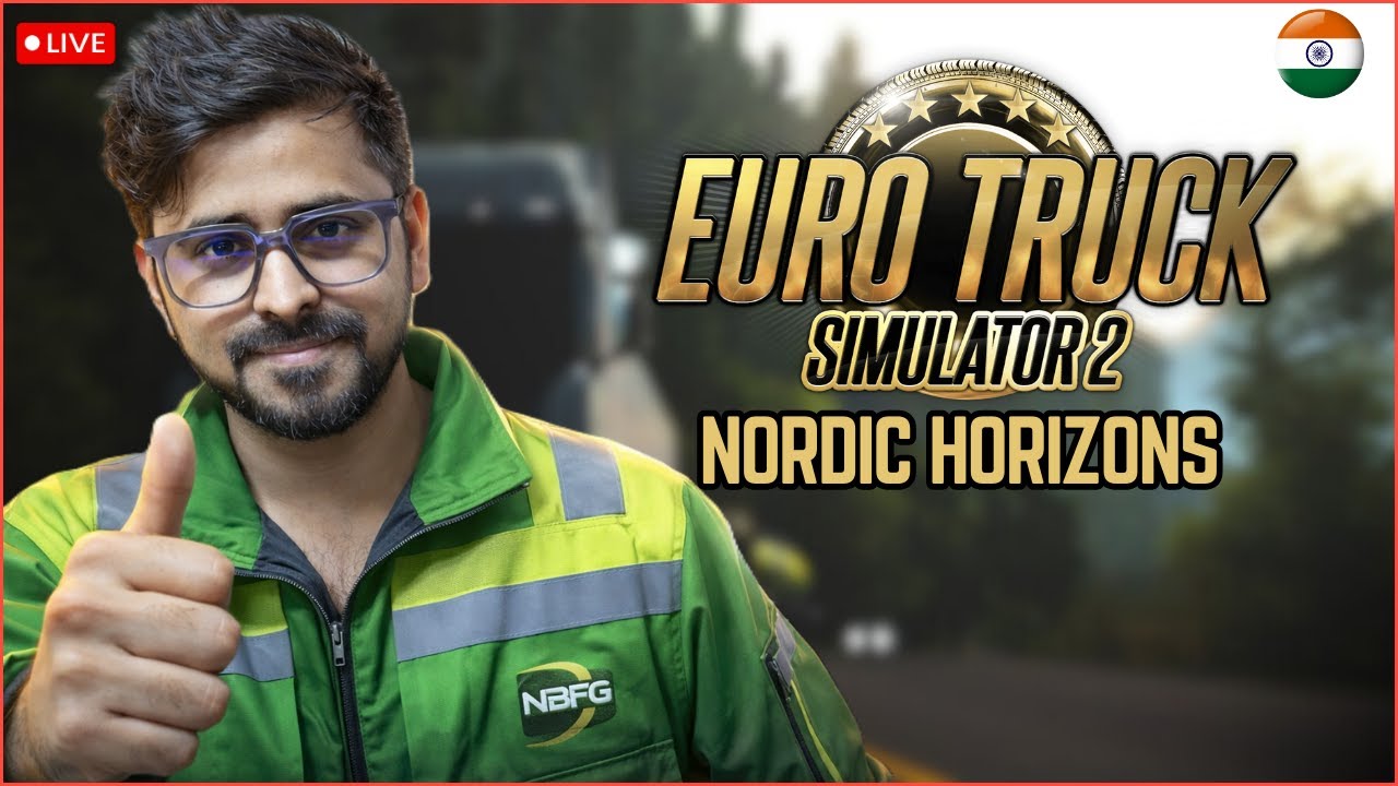 Euro Truck Simulator 2 Live Bought The New ETS 2 DlC Nordic Horizons #324.