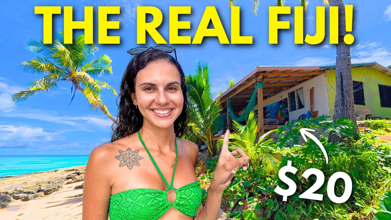 FIJI $20 LOCAL ISLAND EXPERIENCE! 🇫🇯 Wayasewa (Yasawa Islands)