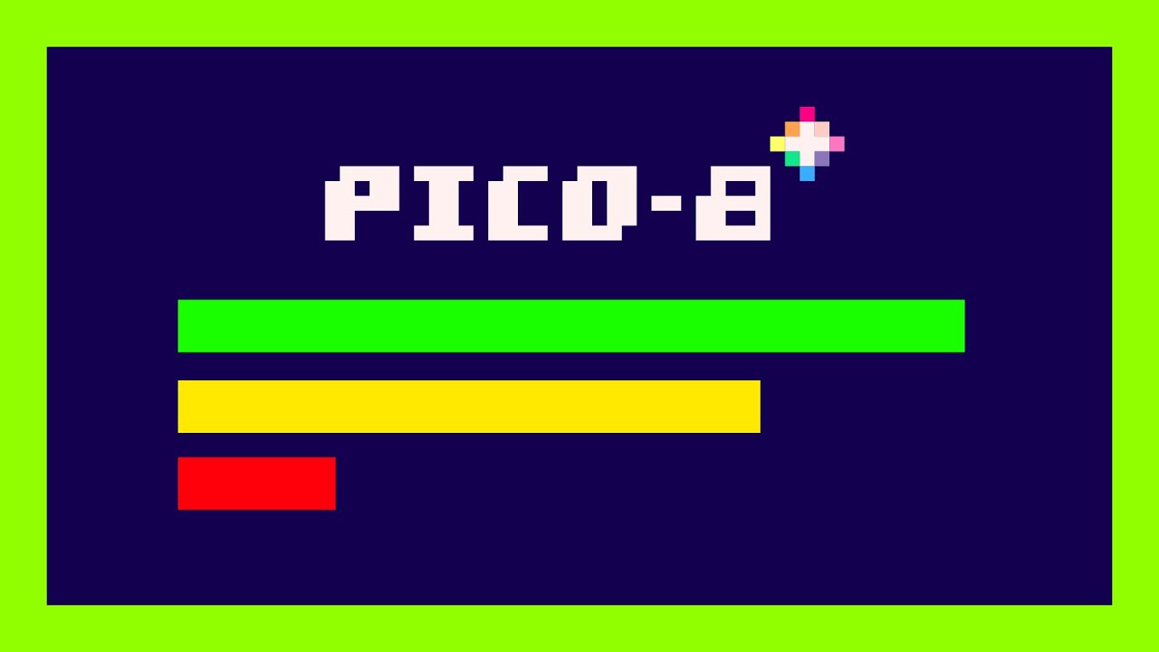 How to Make Health Bars & Progress Meters in PICO-8 ❤️📊 (Easy HUD Tutorial)