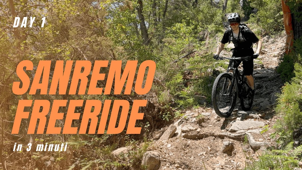 [MTB] SANREMO FREERIDE 1/2 in 3 minuti