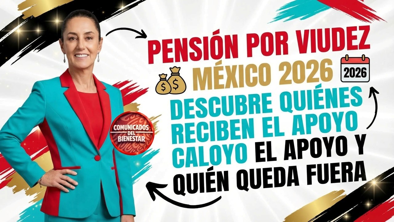 ⚠️💵 Pensión de viudez 2026: reglas clave para saber quién tiene derecho 😨
